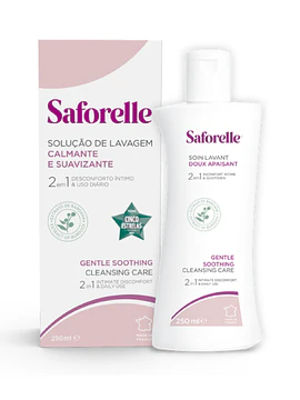 Saforelle Solução de Lavagem Calmante e Suavizante 250ml