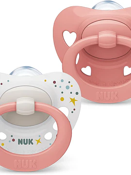 Nuk Chupeta Signature Silicone 0-6m x2 Unidades
