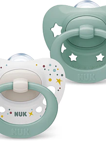 Nuk Chupeta Signature Silicone 0-6m x2 Unidades