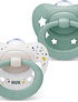 Nuk Chupeta Signature Silicone 0-6m x2 Unidades
