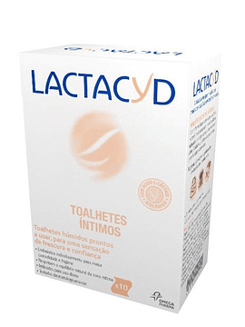 Lactacyd Íntimo Toalhete Higiene Íntima X10