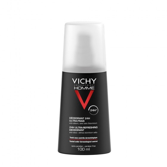 Vichy Homme Deo Vaporizante Purificante 100ml