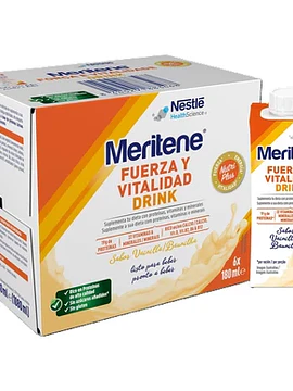 Meritene Força Vital Drink Baunilha 6x 180ml