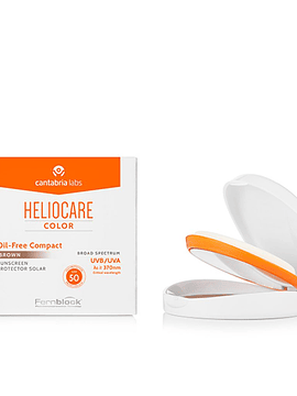 Heliocare Oil Free Compacto Escuro SPF50