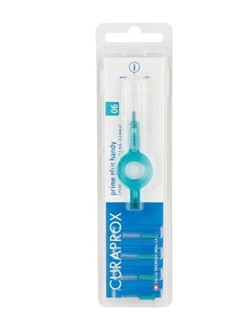 Curaprox Prime Plus Handy Kit Escovilhão interdental CPS 06 5 Unidade(s) com Cabo UHS 409