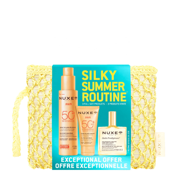 Nuxe Sun Bolsa Silk Summer Routine Essenciais 
