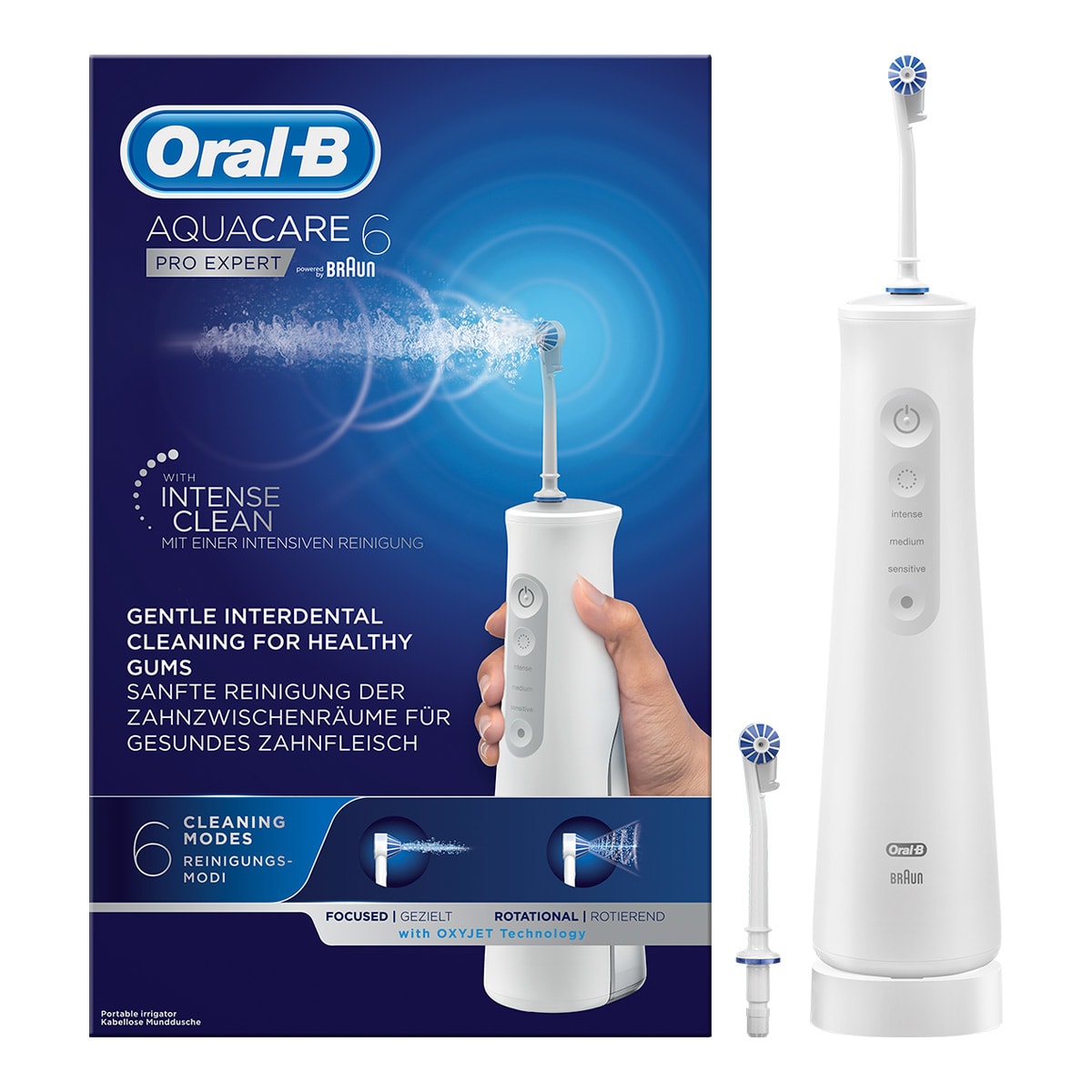 Oral B Aquacare 6 Pro Expert Irrigador Portátil