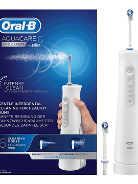 Oral B Aquacare 6 Pro Expert Irrigador Portátil