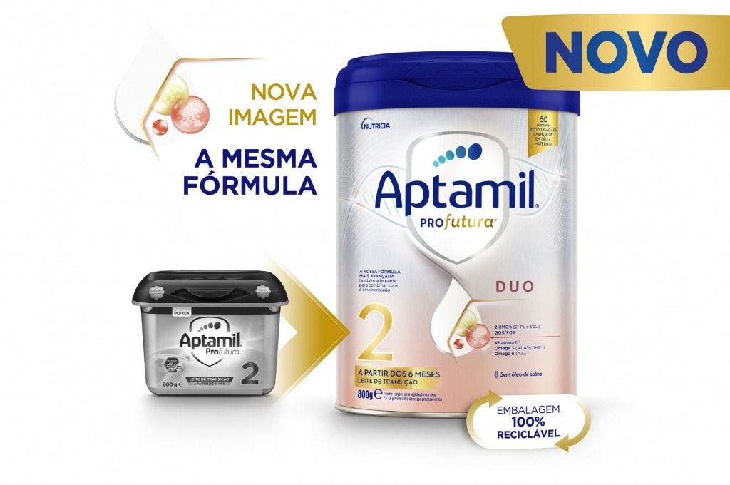 Aptamil Profutura Duo 2 Leite de Transição 800g Pack 6latas