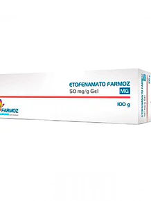 Etofenamato Farmoz MG, 50 mg/g x 1 gel bisnaga