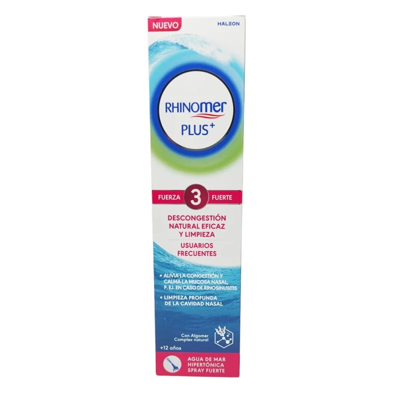 Rhinomer Plus+ Spray Nasal Força 2 - 125ml