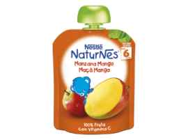 Nestlé Naturnes Maçã+Manga 6m+   90G
