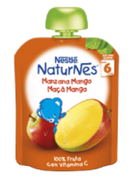 Nestlé Naturnes Maçã+Manga 6m+   90G