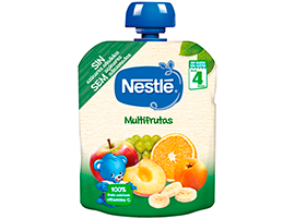 Nestlé Naturnes Multifrutas 4m+   90G