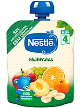 Nestlé Naturnes Multifrutas 4m+   90G