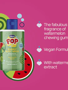 Chicco Pop Gel Banho Melancia 300ml