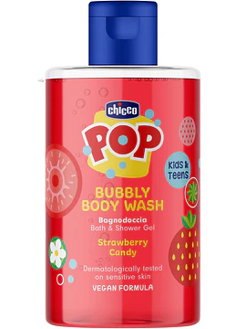 Chicco Pop Gel Banho Morango 300ml