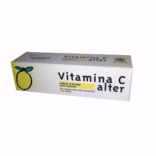 Vitamina C Alter Limão, 1000 mg x 20 comprimidos efervescentes 