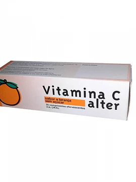 Vitamina C Alter Laranja, 1000 mg x 20 comprimidos efervescente 