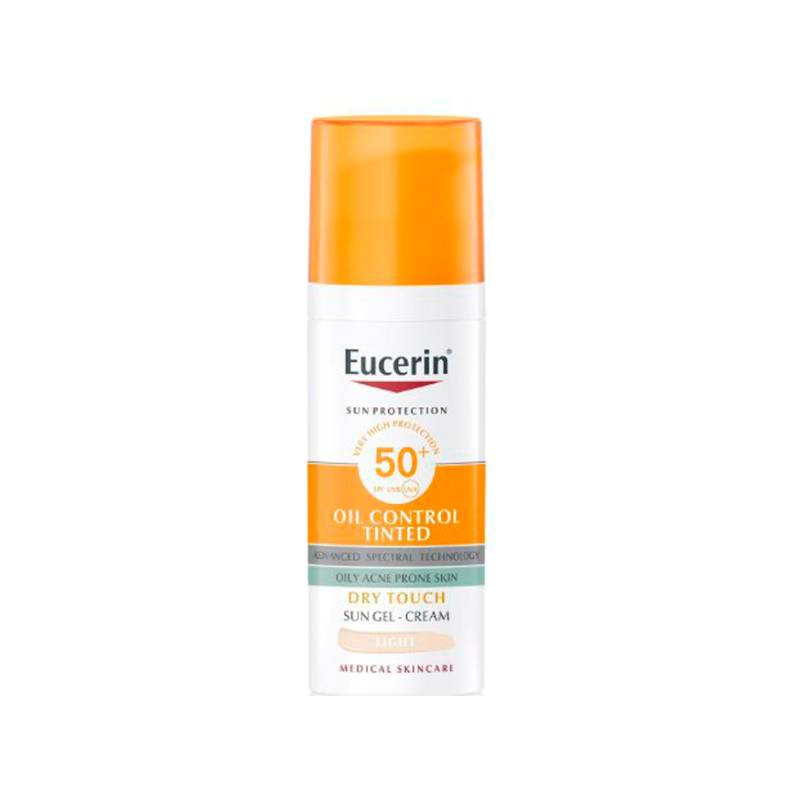 Eucerin Sun Gel-Creme Oil Control SPF50+ Cor Clara 50mL