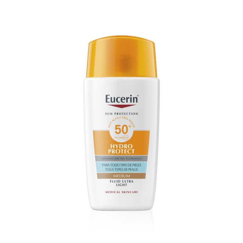 Eucerin Sun Hydro Protect Ultra Light Fluid SPF50+ Médio 50ml