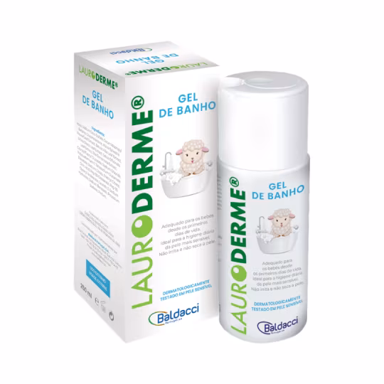 Lauroderme Gel de Banho pH 5.5 Bebe 250ml