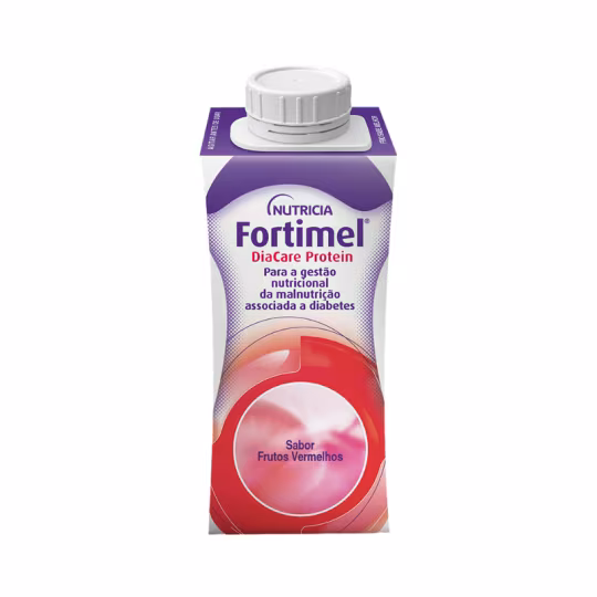 Fortimel Diacare Protein Frutos Vermelhos 4x200ml