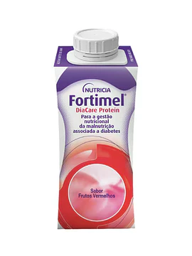 Fortimel Diacare Protein Frutos Vermelhos 4x200ml