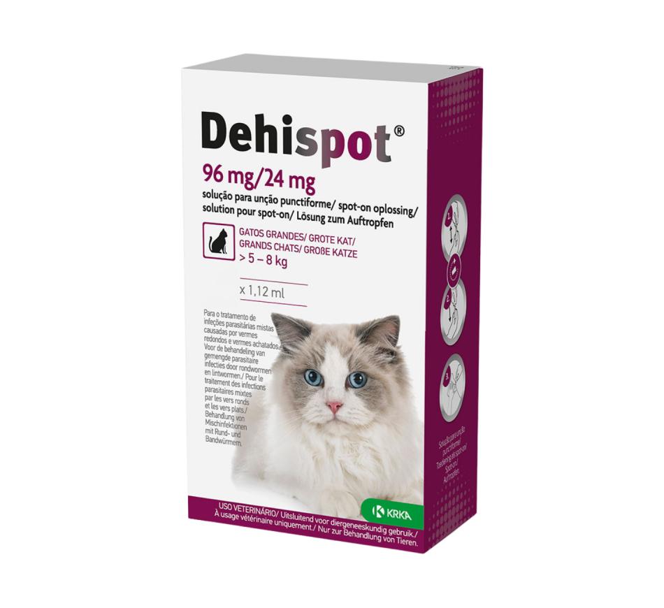 Dehispot Desparasitante Interno Gato 5 – 8kg