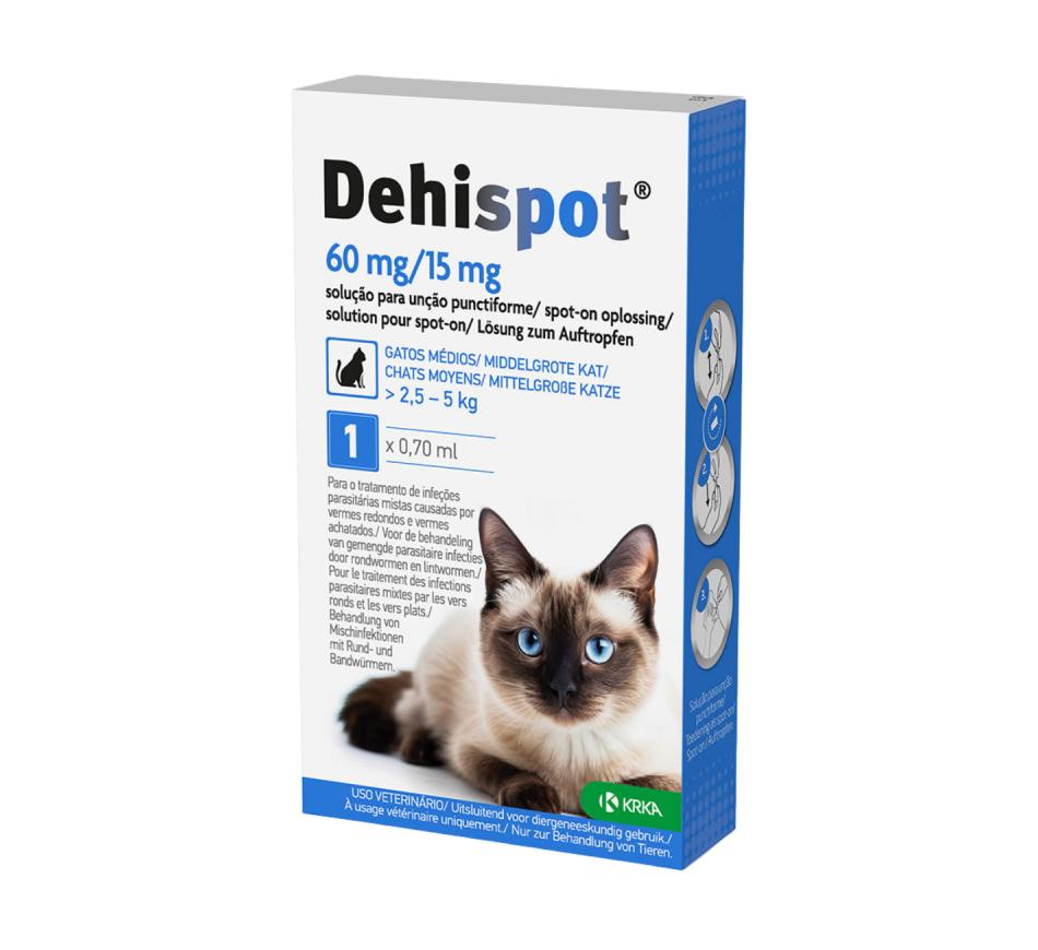 Dehispot Desparasitante Interno Gato 2.5 – 5kg