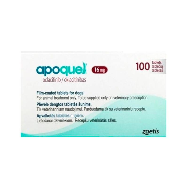 Apoquel Cães 16mg x100 Comprimidos