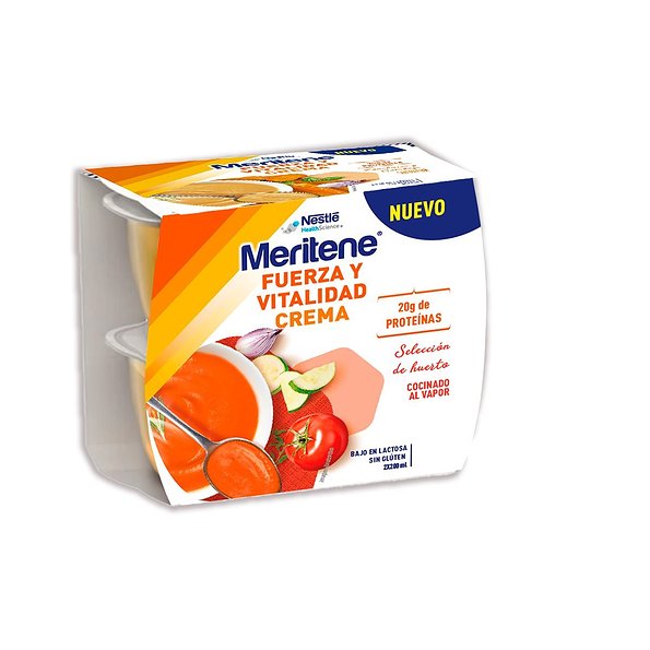 Meritene Força e Vitalidade - Creme Seleção da Horta 2x200 ml