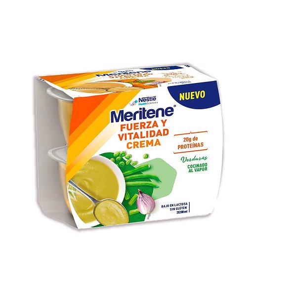 Meritene Força e Vitalidade - Creme de Legumes 2x200 ml