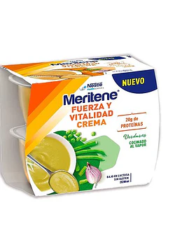 Meritene Força e Vitalidade - Creme de Legumes 2x200 ml