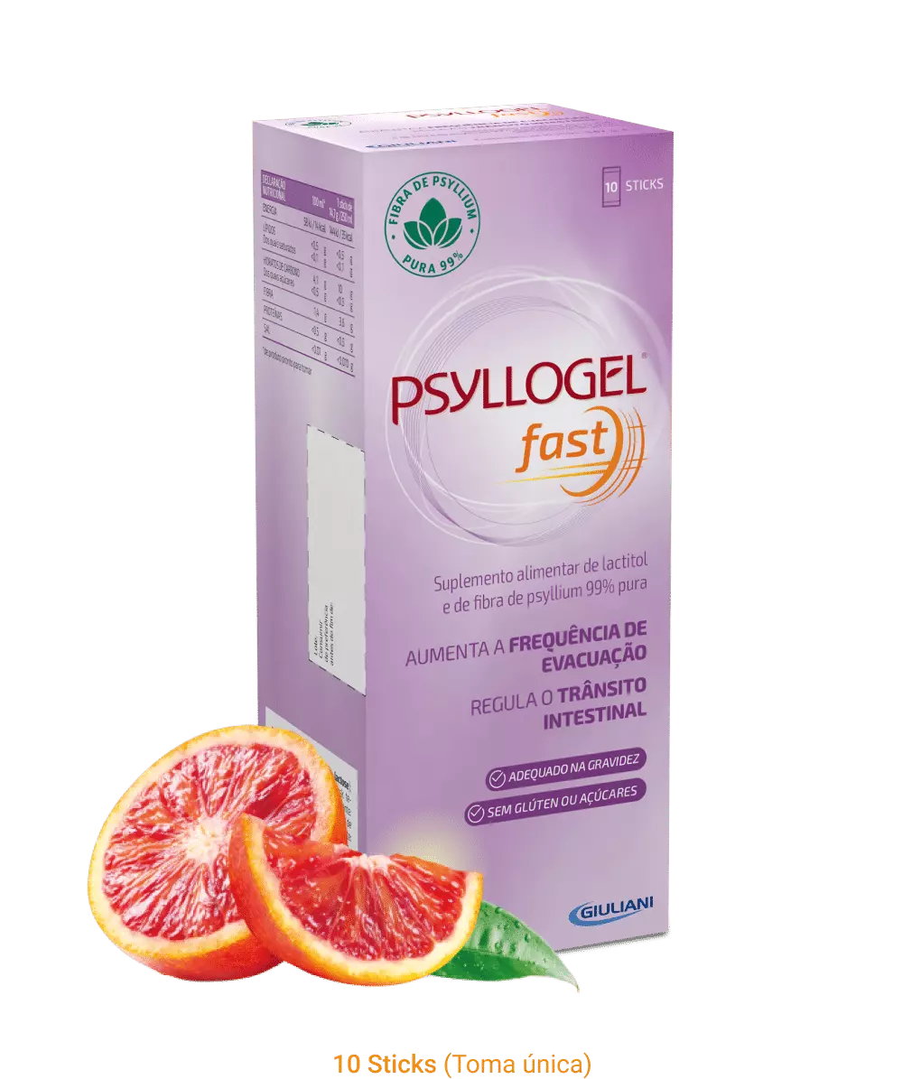 Psyllogel Fast Laranja Sanguínea Sticks x 10