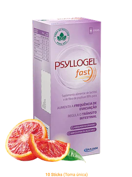 Psyllogel Fast Laranja Sanguínea Sticks x 10