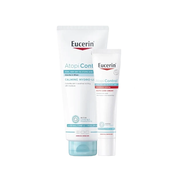 Eucerin AtopiControl Hidro-Loção - 400ml + Creme Fase Aguda 40ml