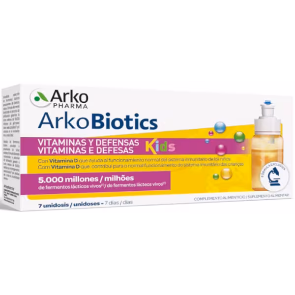 Arkopharma ArkoBiotics Defesas Kids 7x10ml