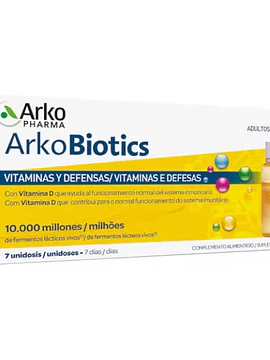 ArkoBiotics Vitaminas e Defesas Adulto 7x10ml