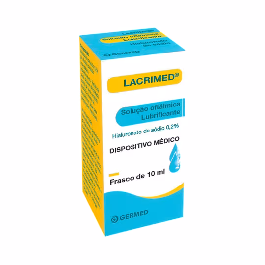Lacrimed Solução Oftálmica 0.2% 10ml