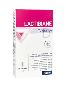 Pileje Lactibiane Tolerance 30 Cápsulas