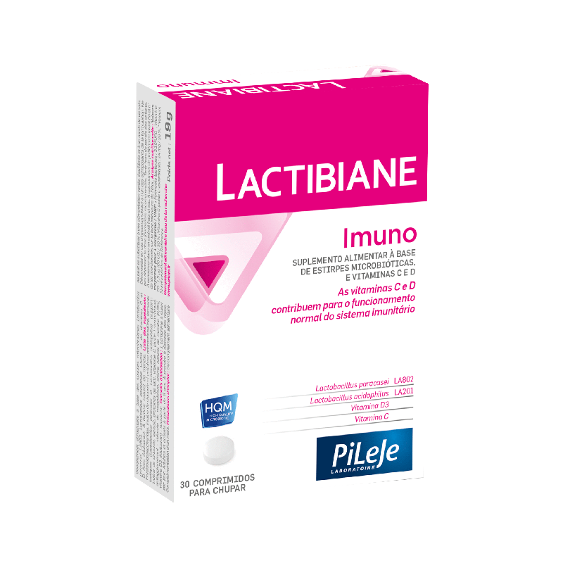 Pileje Lactibiane Immuno 30 Comprimidos