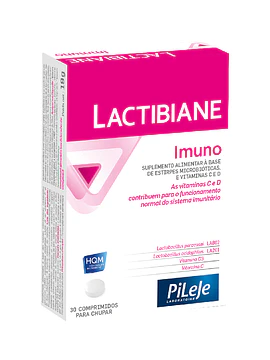 Pileje Lactibiane Immuno 30 Comprimidos