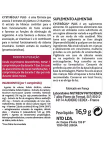 Nutreov Cys-Régul Conforto Urinário 15 cápsulas