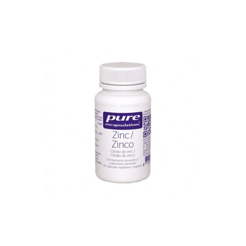 Pure Encapsulations Zinc 60 Cápsulas