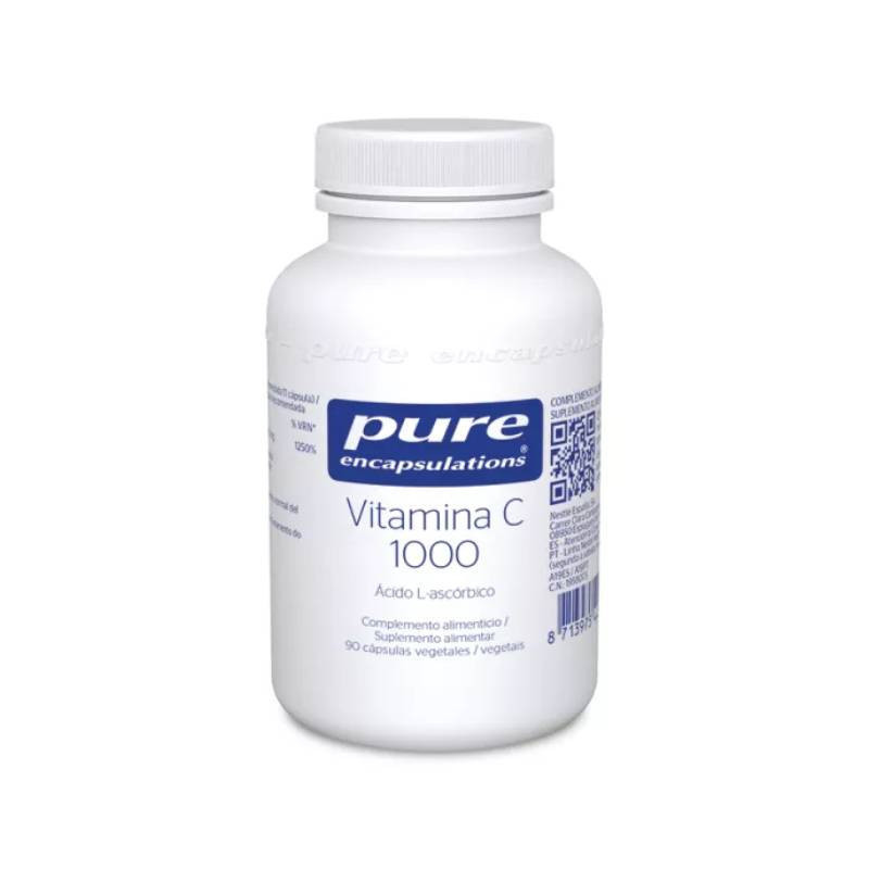 Pure Encapsulations Vitamina C 90 Cápsulas de 1000mg