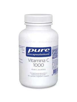 Pure Encapsulations Vitamina C 90 Cápsulas de 1000mg