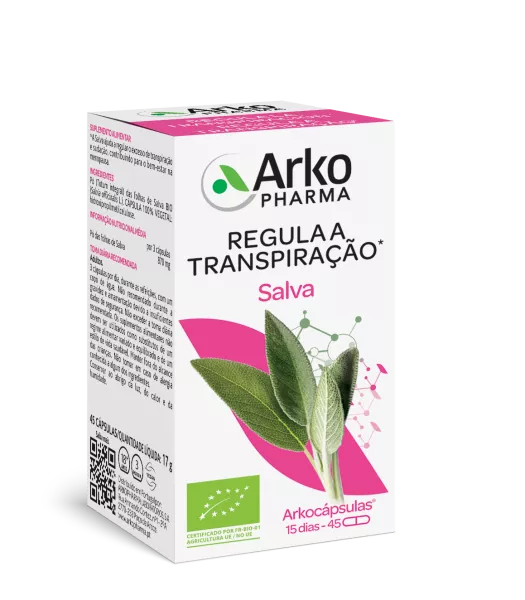 Arkopharma Arkocapsulas Salva Bio 45 Cápsulas