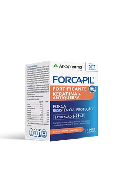Arkopharma Forcapil+ Fortificador de Queratina 60 Cápsulas