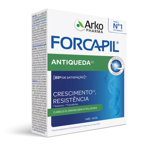 Arkopharma Forcapil Anti-Queda de Cabelo 30 Cápsulas